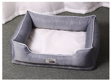 Removable Cover Bolster Dog Bed